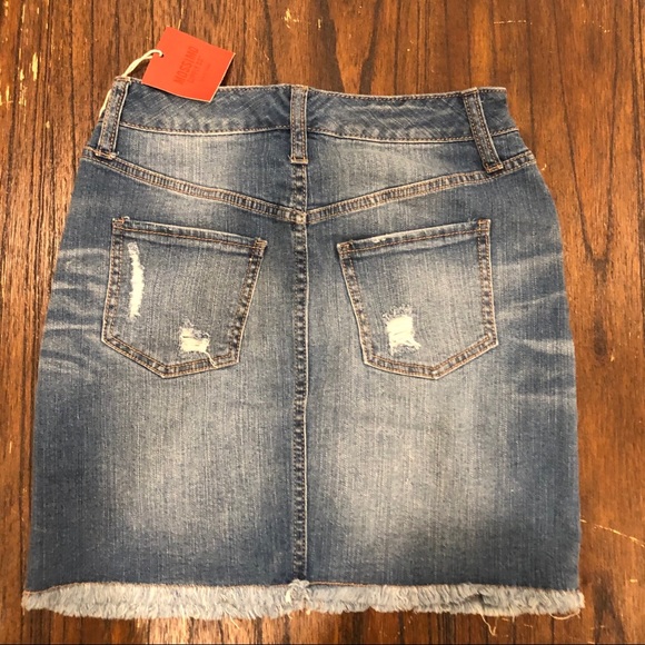 Mossimo Supply Co Blue Jean Skirt - Picture 4 of 16
